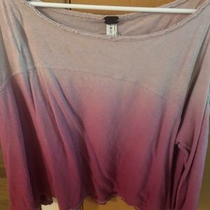 Pink Free People Top